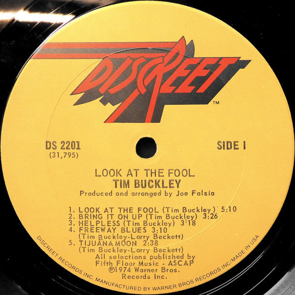 Tim Buckley : Look At The Fool (LP, Album)