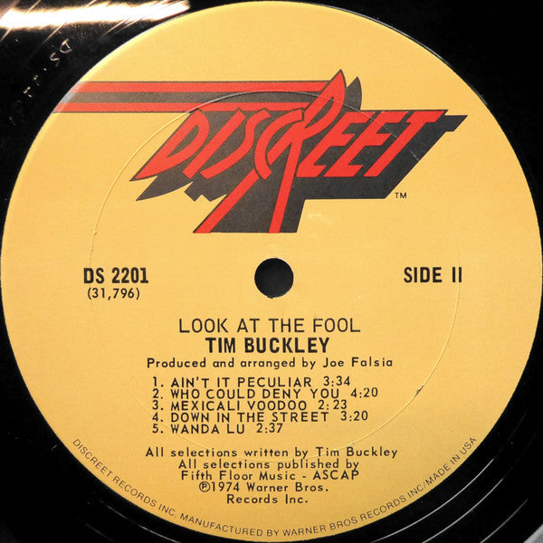 Tim Buckley : Look At The Fool (LP, Album)