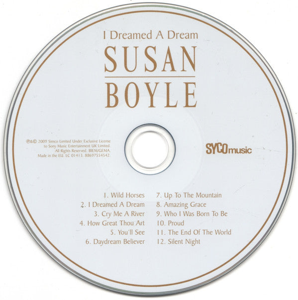 Susan Boyle : I Dreamed A Dream (CD, Album)