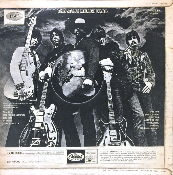 Steve Miller Band : Sailor (LP, Album)