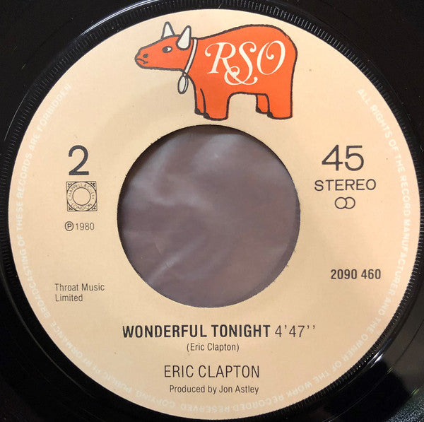 Eric Clapton : Tulsa Time (7", Single)