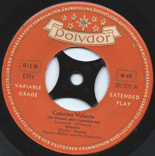 Caterina Valente : Caterina Valente (7", EP)