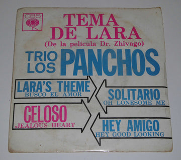 Trio Los Panchos : Tema De Lara (De La Pelicula Dr. Zhivago) (7", EP)