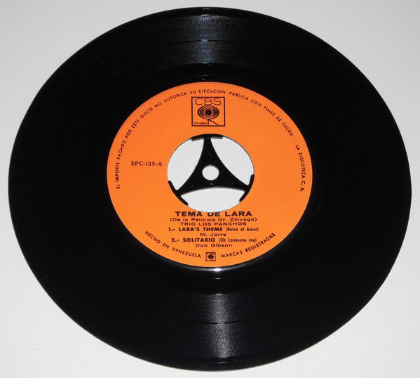 Trio Los Panchos : Tema De Lara (De La Pelicula Dr. Zhivago) (7", EP)