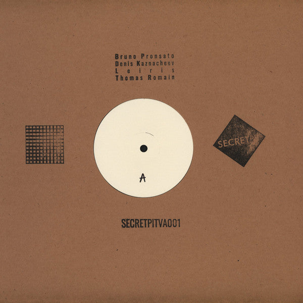 Various : SECRETPITVA001 (12", EP, Ltd, S/Edition)