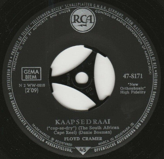 Floyd Cramer : (These Are) The Young Years (7", Single)