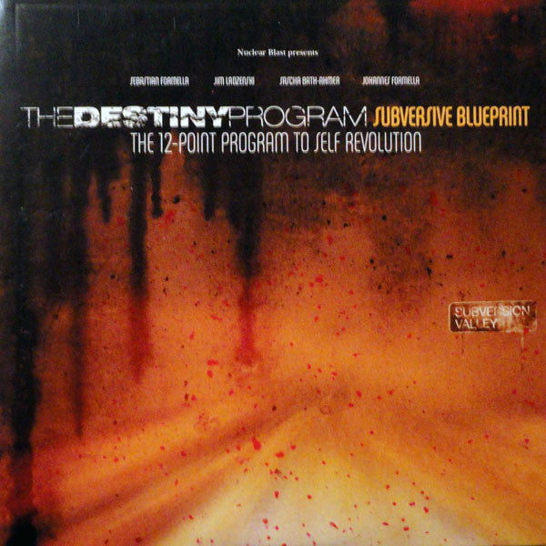 The Destiny Program : Subversive Blueprint. The 12-Point Program To Self Revolution (CD, Album, Promo)