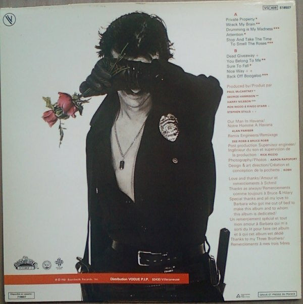Ringo Starr : Stop And Smell The Roses (LP, Album)