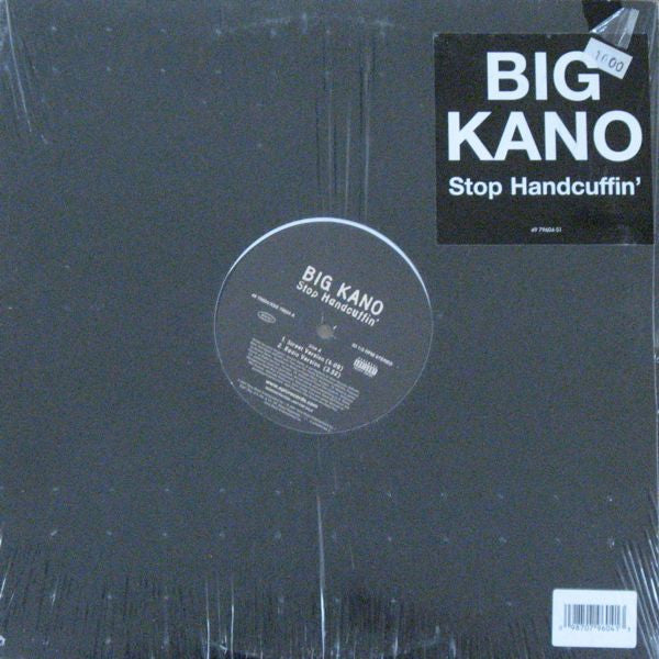 Big Kano : Stop Handcuffin' (12", Promo)