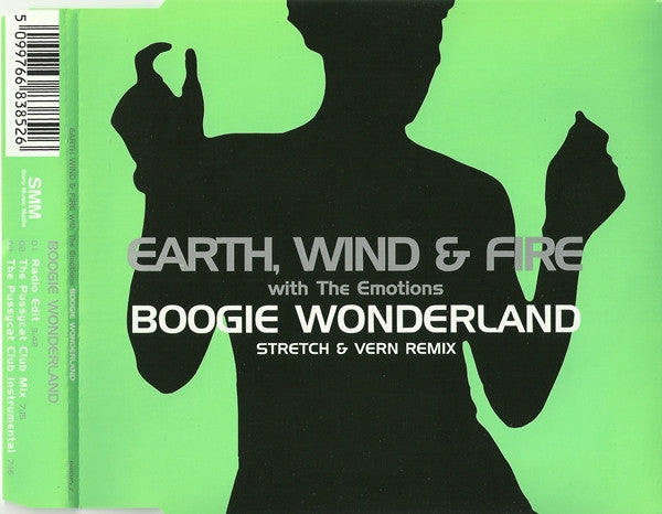 Earth, Wind & Fire With The Emotions : Boogie Wonderland (Stretch & Vern Remix) (CD, Maxi)