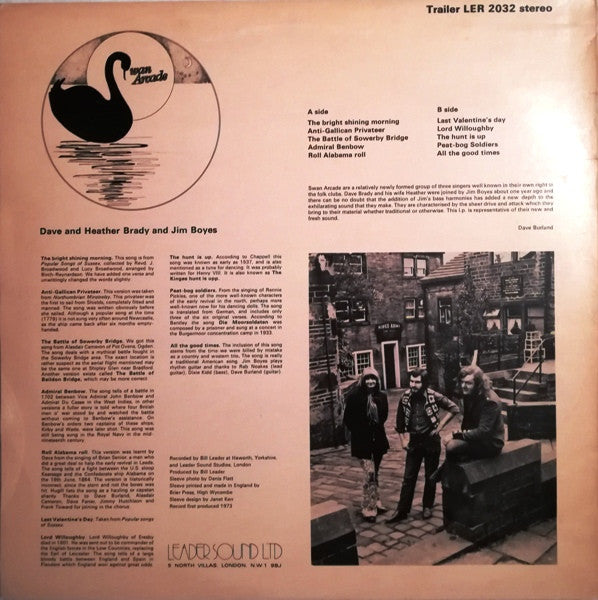 Swan Arcade : Swan Arcade (LP, Album, RP, Yel)
