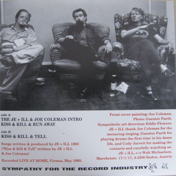 Je & Ill With Joe Coleman (2) : Kiss And Kill (7")