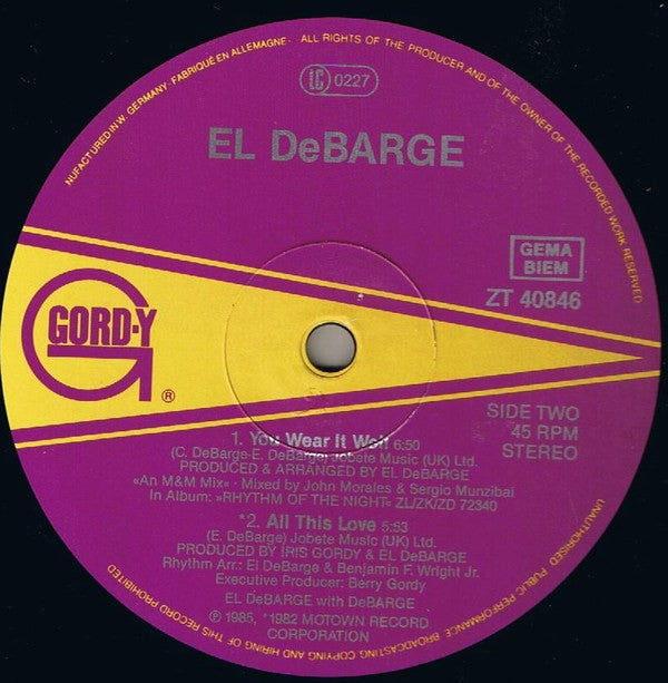 El DeBarge : Love Always (12", Maxi)