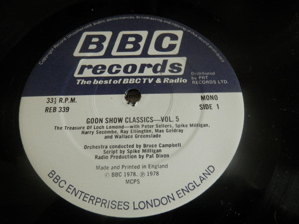 The Goons : Goon Show Classics Vol. 5 (LP, Mono)