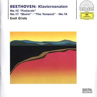 Ludwig van Beethoven - Emil Gilels : Piano Sonatas Nos. 15, 17, 18 (CD, Album)