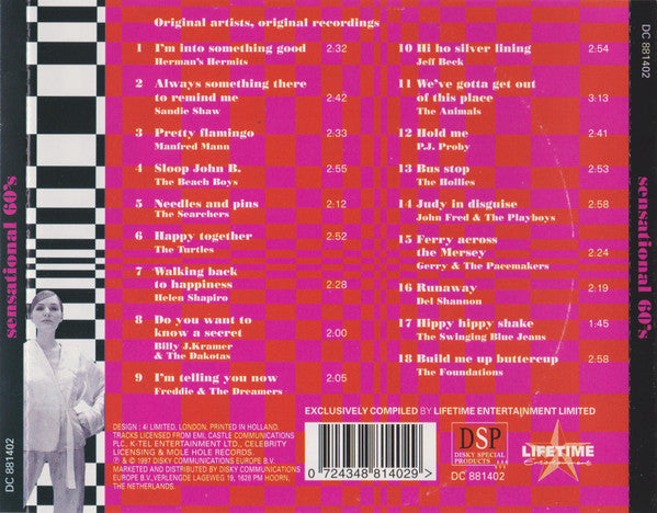 Various : Sensational 60's (CD, Comp)