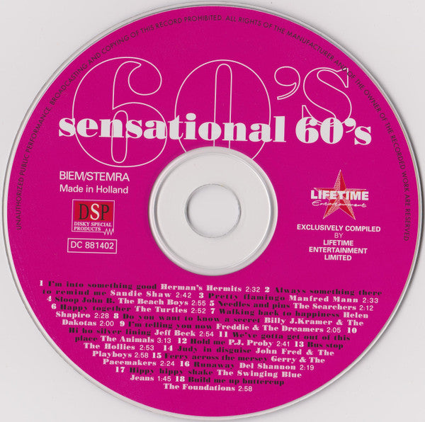 Various : Sensational 60's (CD, Comp)