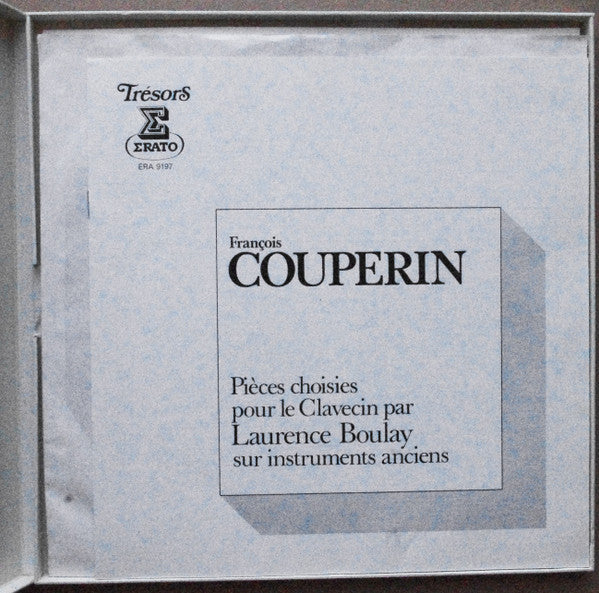 François Couperin - Laurence Boulay : Pièces Choisies Pour Le Clavecin (3xLP, Comp + Box)