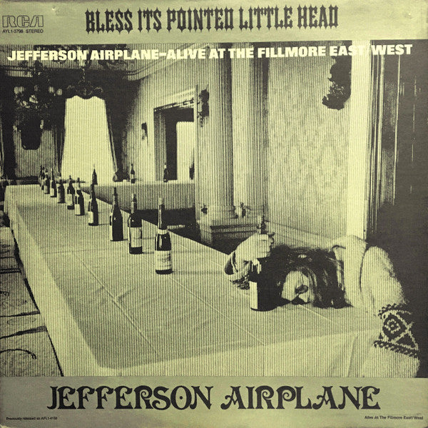 Jefferson Airplane : Bless Its Pointed Little Head (LP, Album, Rep)