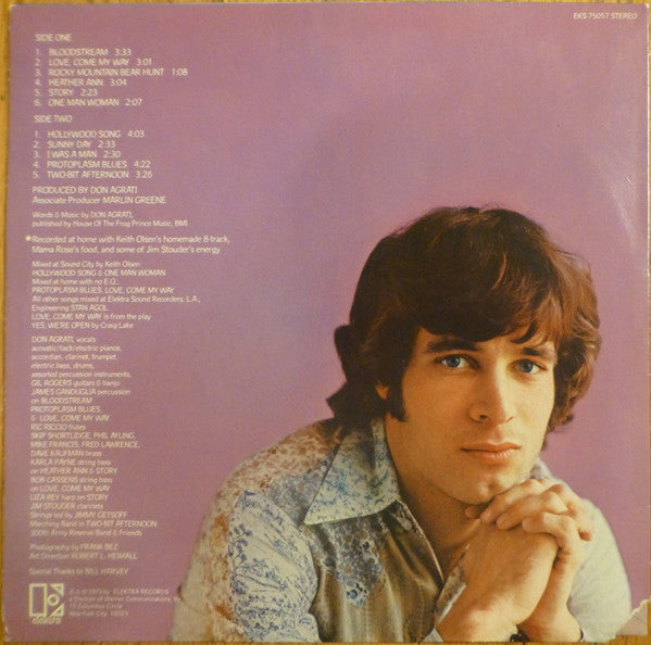 Don Agrati : Homegrown (LP, Album)