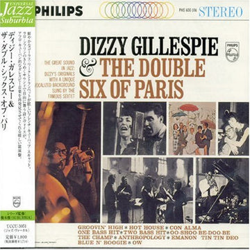 Dizzy Gillespie, Les Double Six : Dizzy Gillespie & The Double Six Of Paris  (CD, Album, RE)