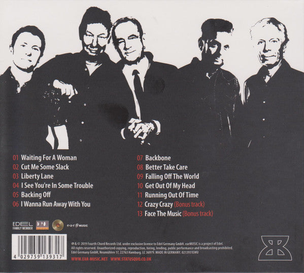 Status Quo : Backbone (CD, Album, Dlx)