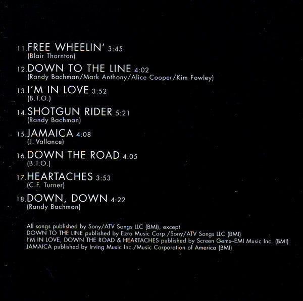 Bachman-Turner Overdrive : Best Of B.T.O. (Remastered Hits) (CD, Comp, RE, RM)