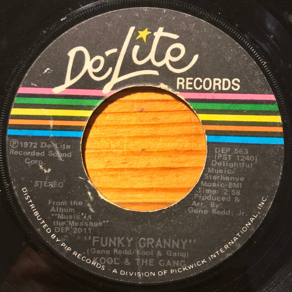 Kool & The Gang : Funky Granny / Blowing With The Wind (7", Single, Jac)