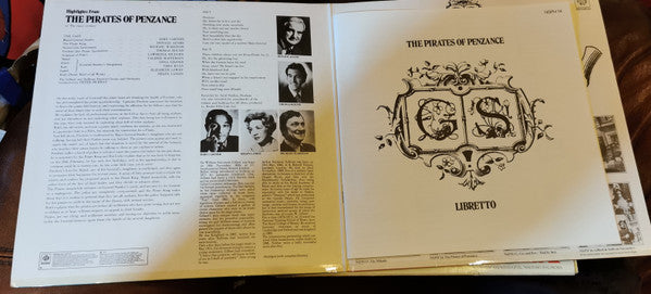 Gilbert & Sullivan : Highlights From The Pirates Of Penzance (LP, Album)
