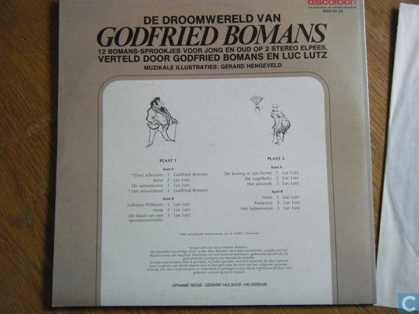 Godfried Bomans : De Droomwereld Van Godfried Bomans (2xLP, Gat)
