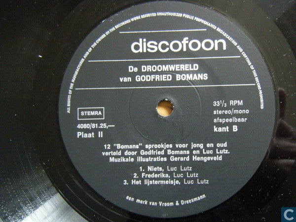Godfried Bomans : De Droomwereld Van Godfried Bomans (2xLP, Gat)