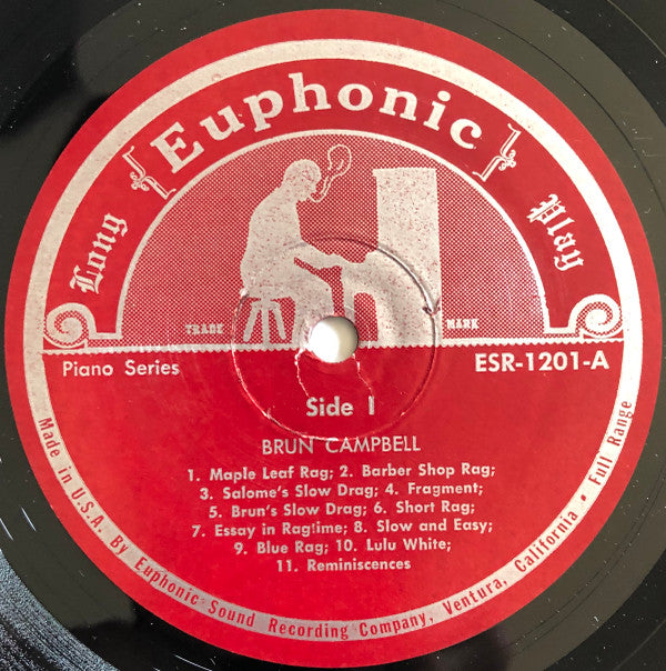 Brun Campbell, Ollie "Dink" Johnson : The Professors  (LP, Album)