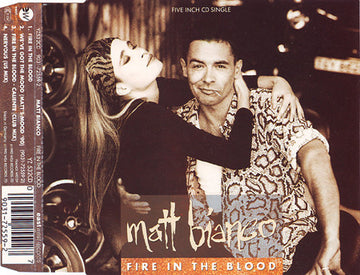 Matt Bianco : Fire In The Blood (CD, Maxi)