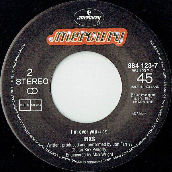 INXS : This Time (7", Single)