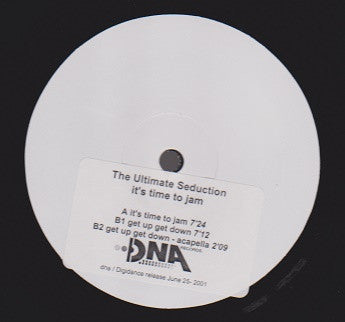 The Ultimate Seduction : It's Time To Jam (12", Promo, W/Lbl, Sti)
