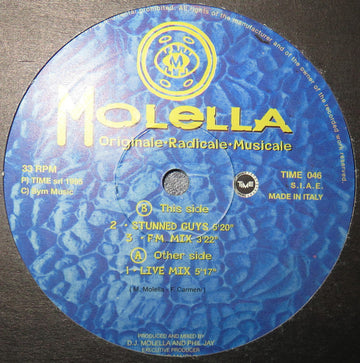 Molella : Originale•Radicale•Musicale (12", Bla)