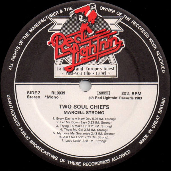 Eddie Simpson, Marcell Strong : Two Soul Chiefs (LP, Album)