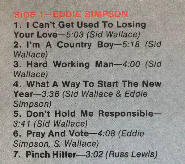 Eddie Simpson, Marcell Strong : Two Soul Chiefs (LP, Album)