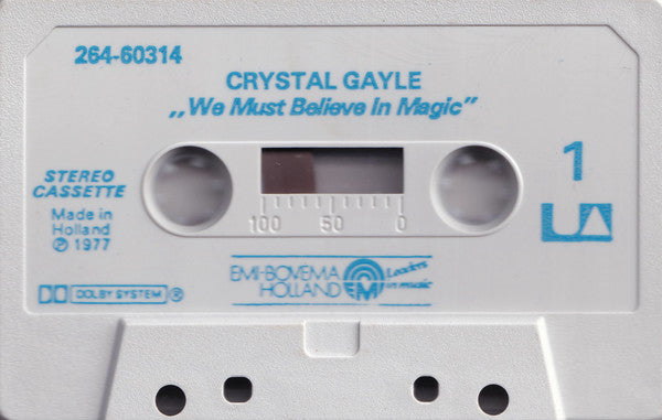 Crystal Gayle : We Must Believe In Magic (Cass, Album)
