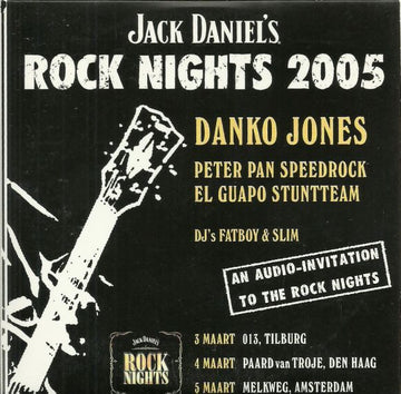 Various : Jack Daniel's Rock Nights 2005 (CD, Comp, Promo)