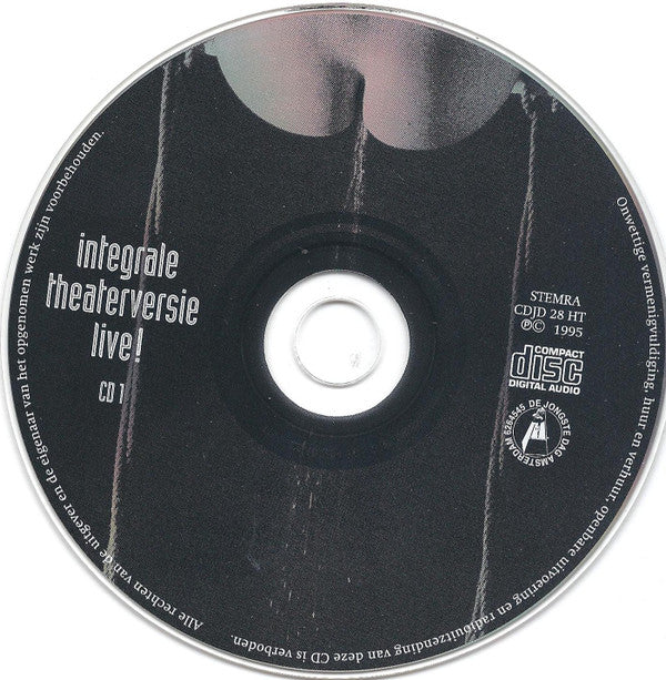 Hans Teeuwen : Hard En Zielig (Integrale Theaterversie Live!) (2xCD)