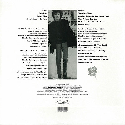 Tim Buckley : Once I Was (LP, Album, Gat)