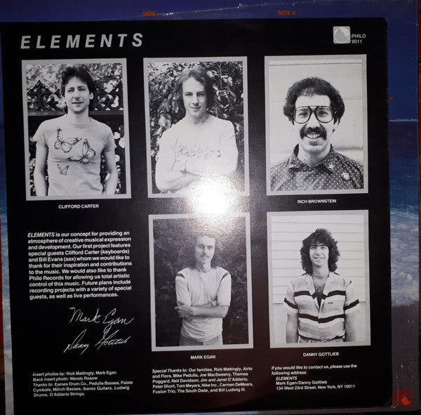 Elements (6) : Elements (LP, Album)