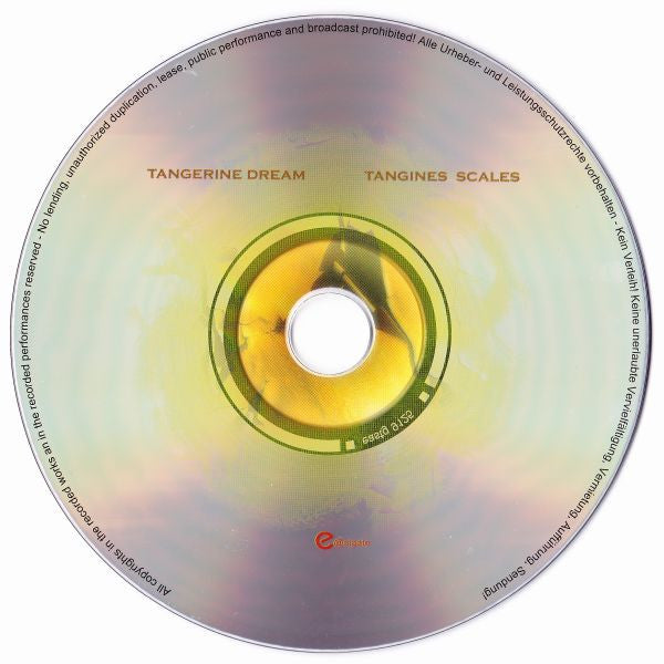 Tangerine Dream : Tangines Scales (CD, Comp, P/Mixed, RM)