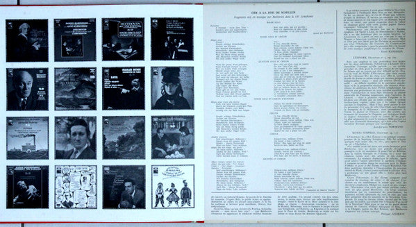 Ludwig van Beethoven / Aase Nordmo Løvberg, Christa Ludwig, Waldemar Kmentt, Hans Hotter, Philharmonia Orchestra Et Philharmonia Chorus, Wilhelm Pitz , Dir. Otto Klemperer : Symphonie N°9 En Ré Mineur, Op. 125 / Ouvertures : Leonore N° 3 / König Stephan - 8e Et 9e Disques (2xLP, RE, Gat)