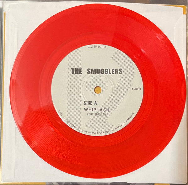 The Smugglers : Whiplash ! (7", Single, Red)