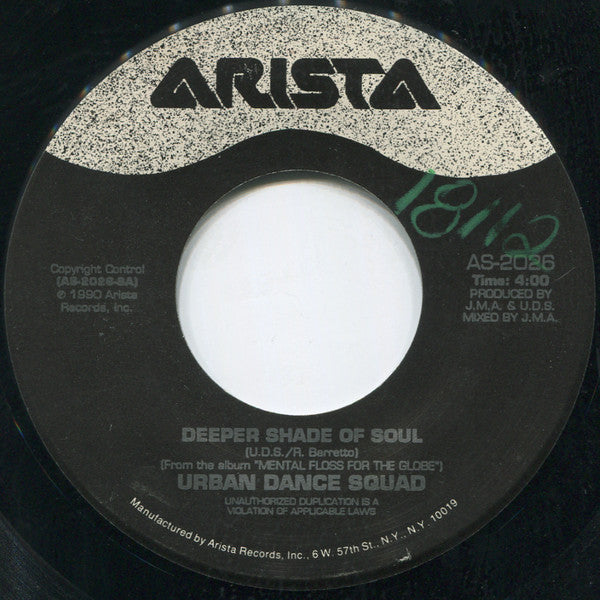 Urban Dance Squad : Deeper Shade Of Soul (7")