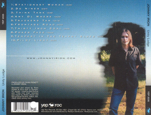 Johnny Irion : Unity Lodge (CD, Album)