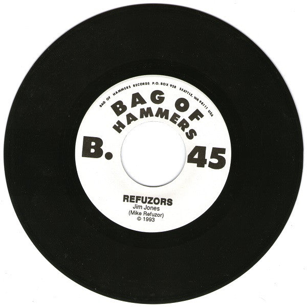 The Refuzors : Think I Lost My Faith / Jim Jones (7", Single, Ltd)