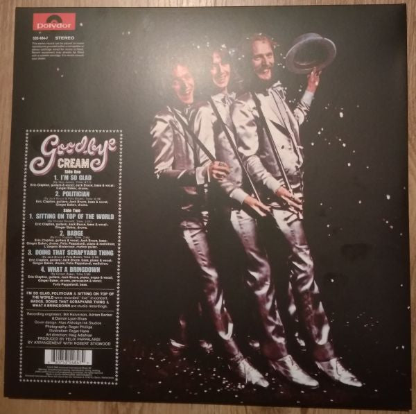 Cream (2) : Goodbye (LP, Album, RE, 180)
